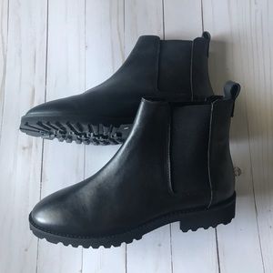 ASOS ADDIE LEATHER BOOT